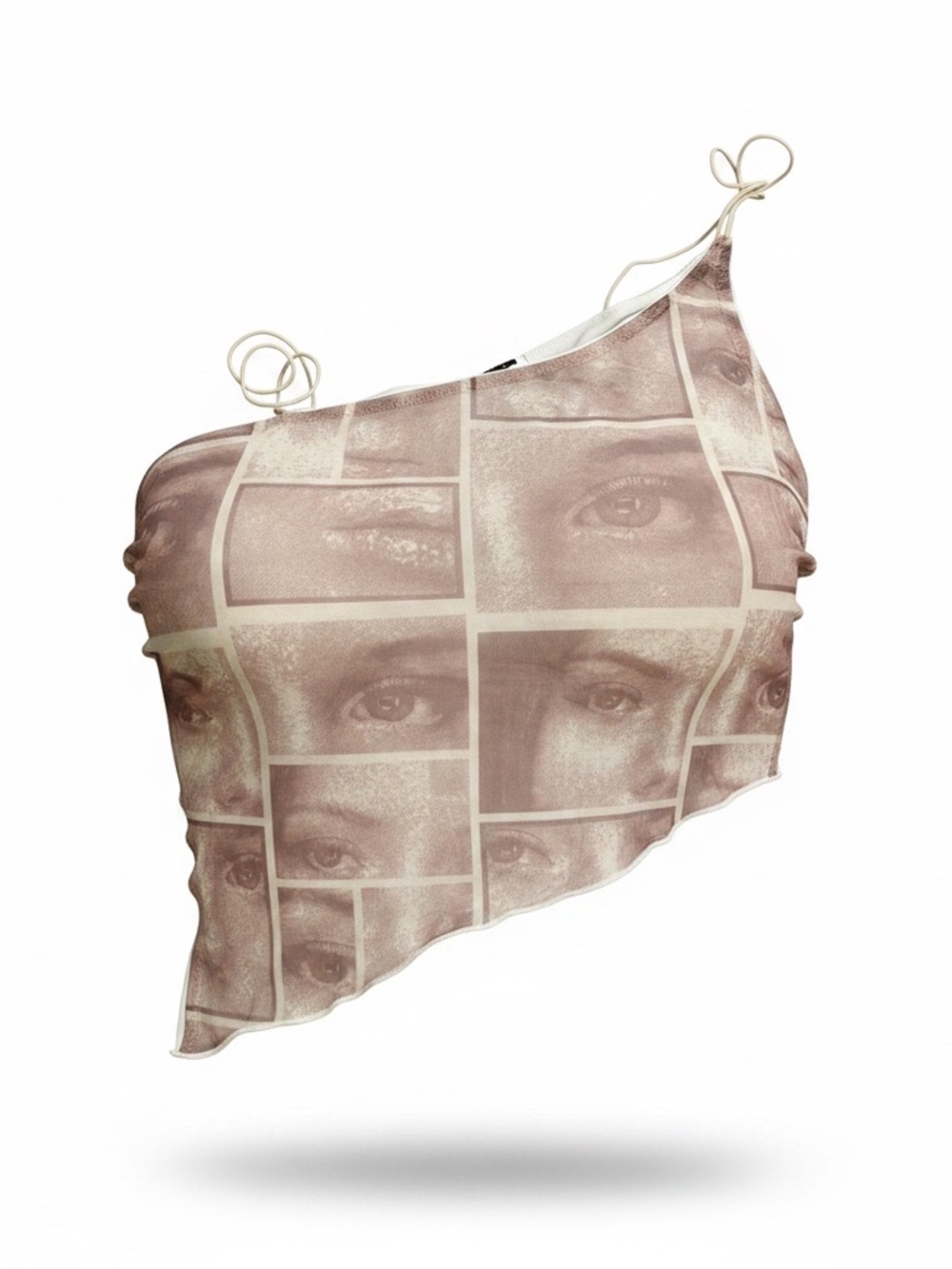 Factorie Graphic Eye Asymmetric Top